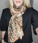 Φουλάρι με λεοπάρ μοτίβο - Image 2