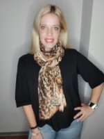 Φουλάρι με λεοπάρ μοτίβο - Image 3