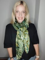 Φουλάρι με λεοπάρ μοτίβο