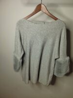 Μπλούζα με μανίκι 3/4 και γούνα στο τελείωμα - Image 15