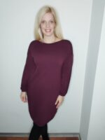 Πλεκτό φόρεμα midi - Image 2